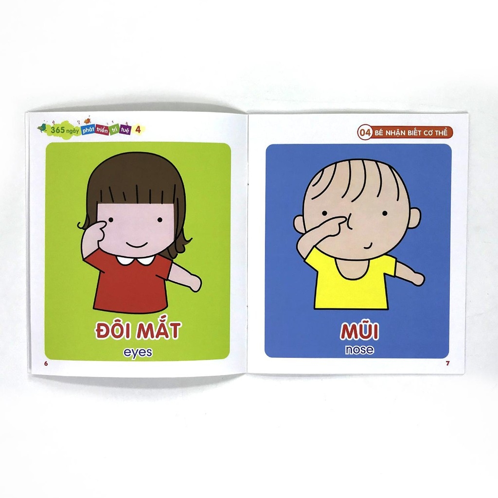 365 ngày phát triển trí tuệ - bộ 4 (8 cuốn/ túi)