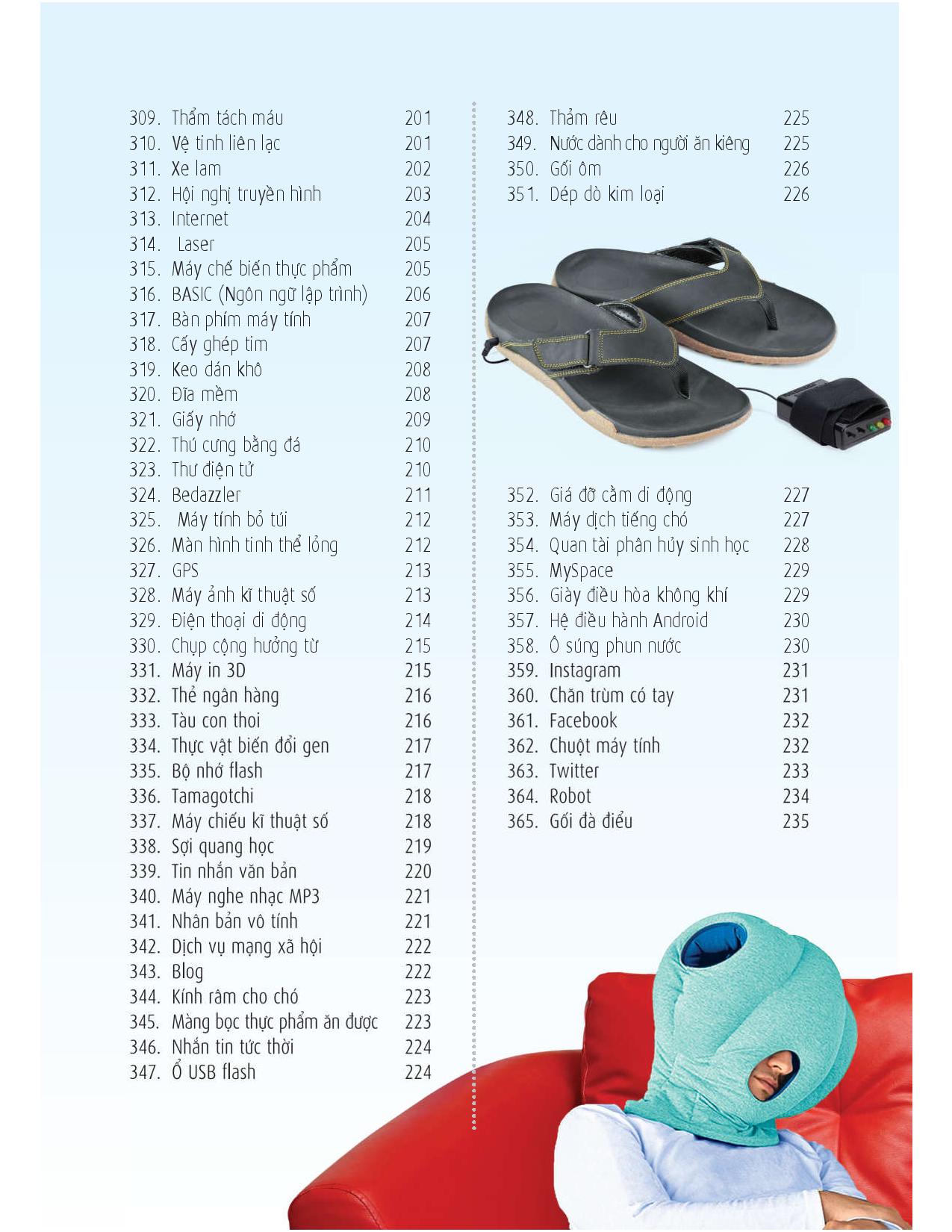 365 phát hiện và phát minh ấn tượng trong lịch sử nhân loại