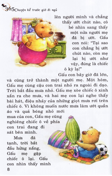 365 truyện kể trước giờ đi ngủ - những câu chuyện phát triển chỉ số tình cảm eq