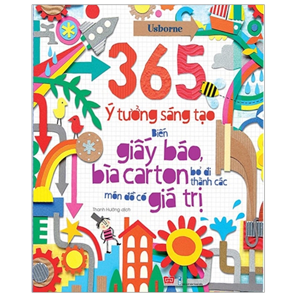 365 ý tưởng sáng tạo: biến giấy báo, bìa carton bỏ đi thành các món đồ có giá trị