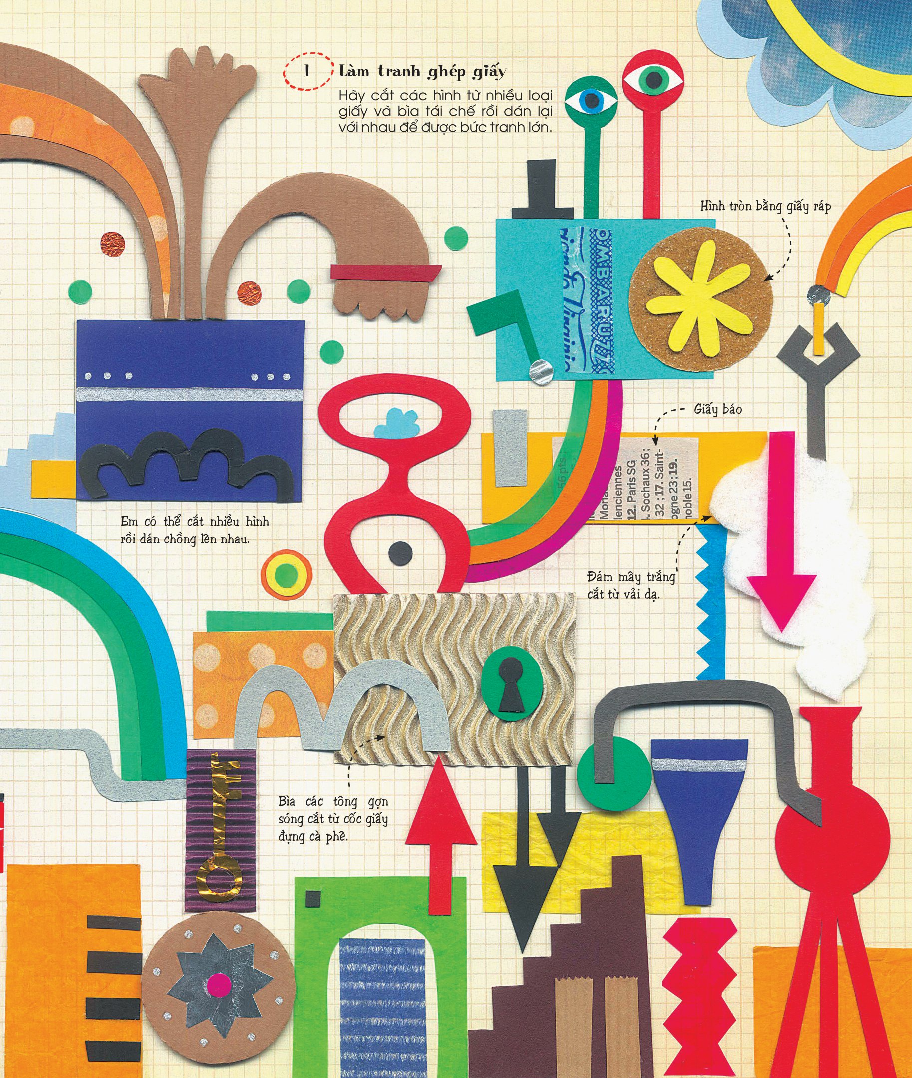 365 ý tưởng sáng tạo: biến giấy báo, bìa carton bỏ đi thành các món đồ có giá trị