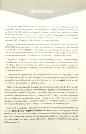 38 chủ điểm từ vựng thiết yếu cho ielts 7.0+ (tái bản 2022)