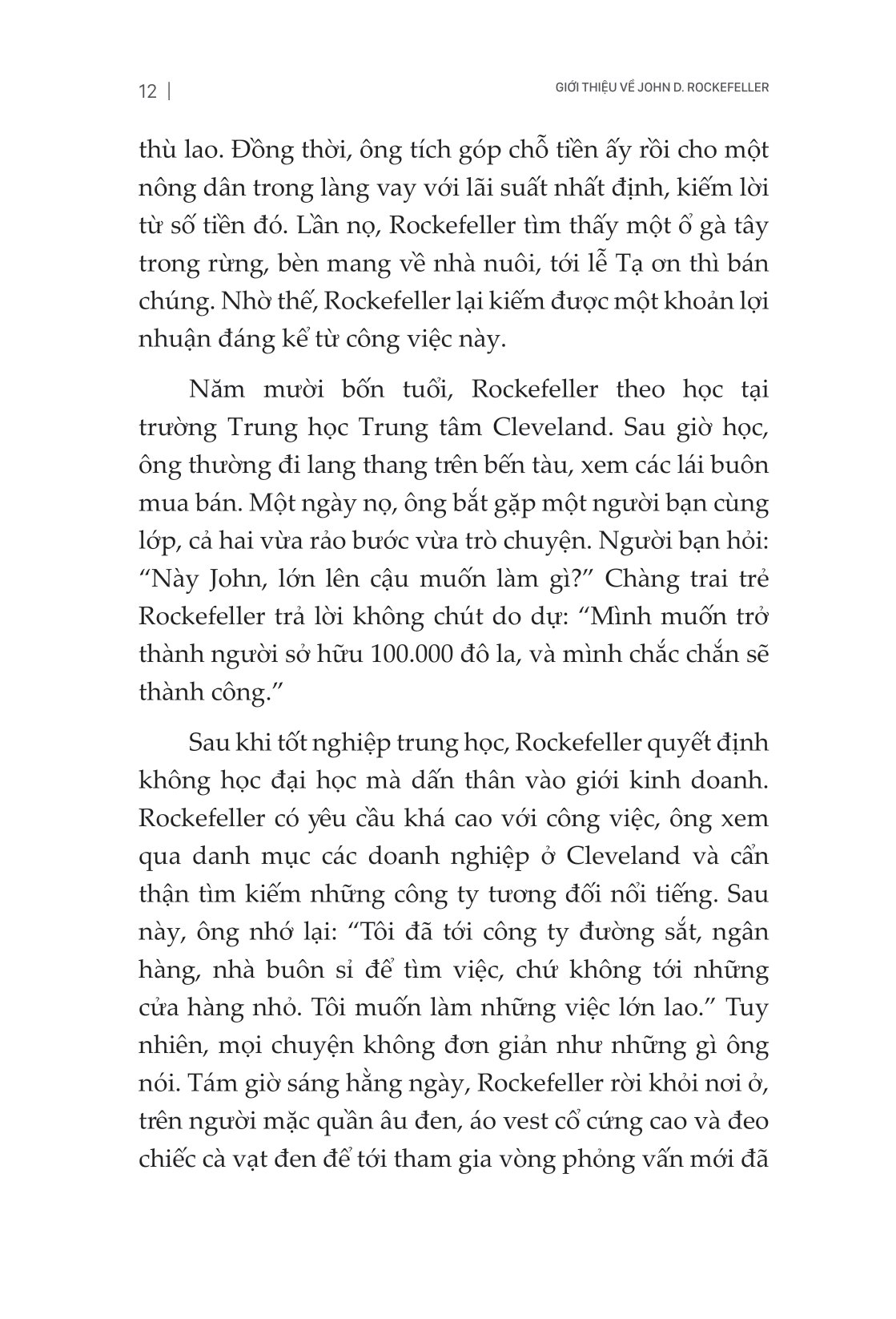 38 lá thư rockefeller gửi cho con trai