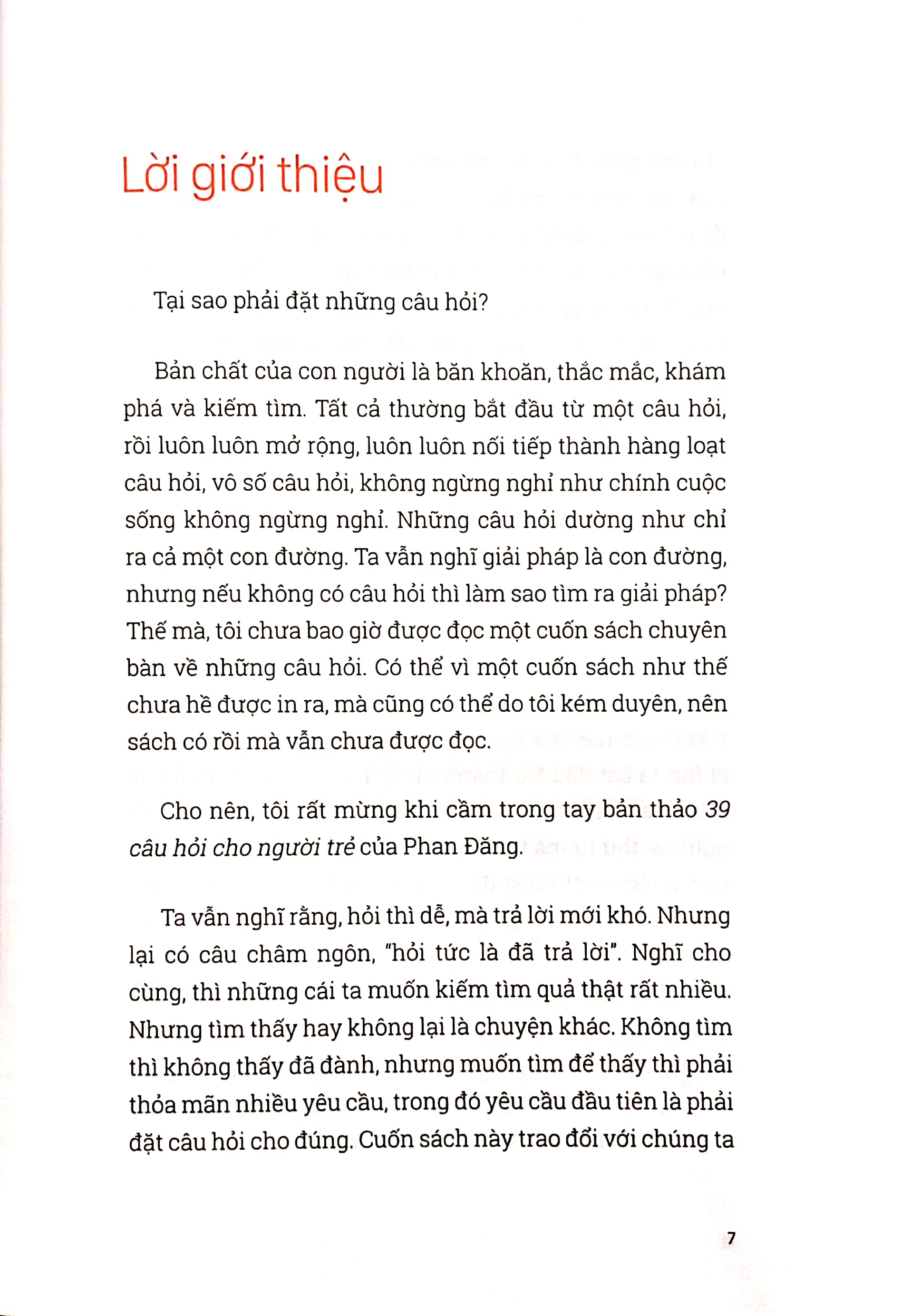 39 câu hỏi cho người trẻ (tái bản 2023)