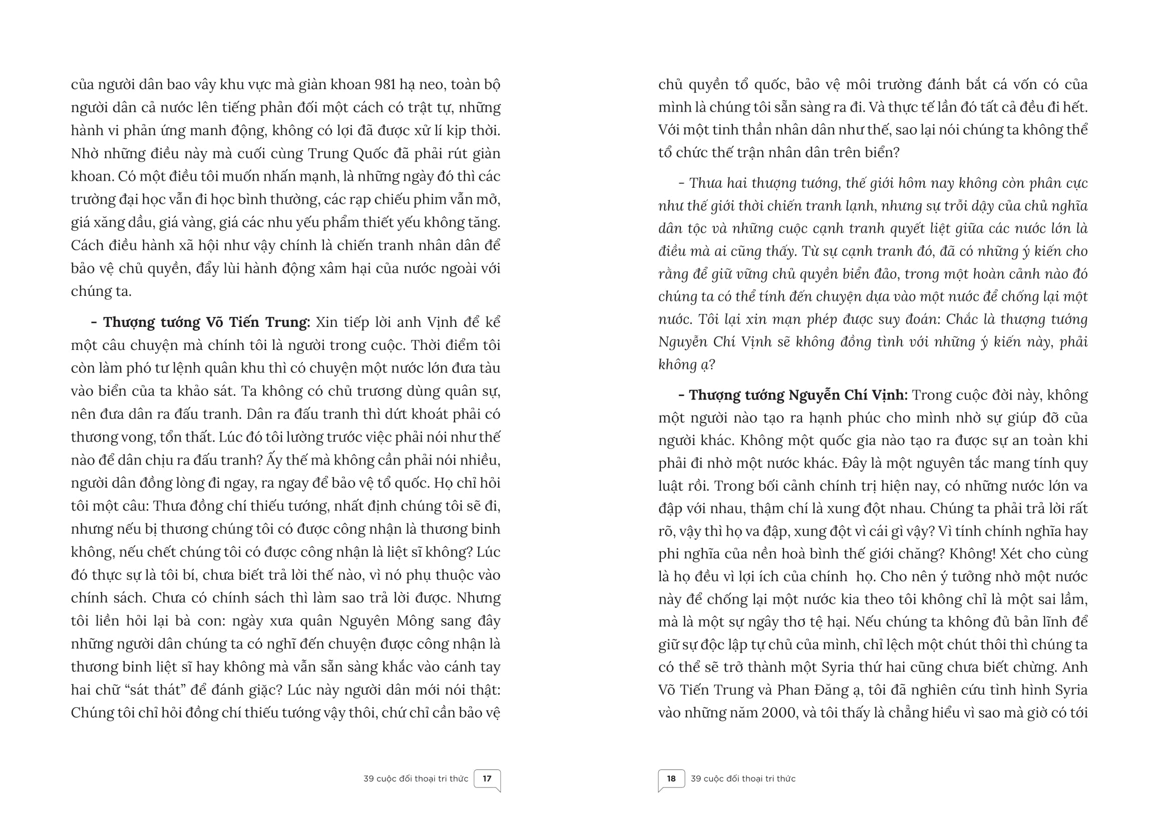 39 cuộc đối thoại tri thức - tri thức là để đối thoại, không phải để áp đặt