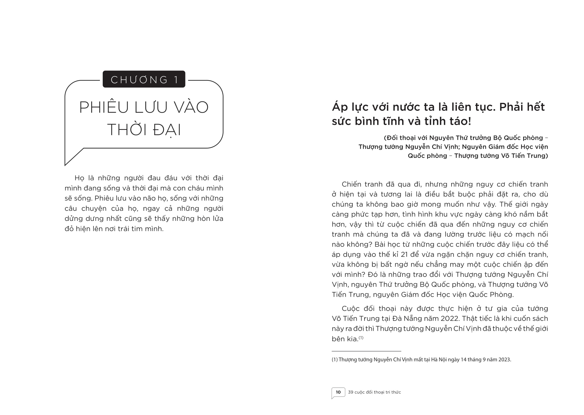 39 cuộc đối thoại tri thức - tri thức là để đối thoại, không phải để áp đặt