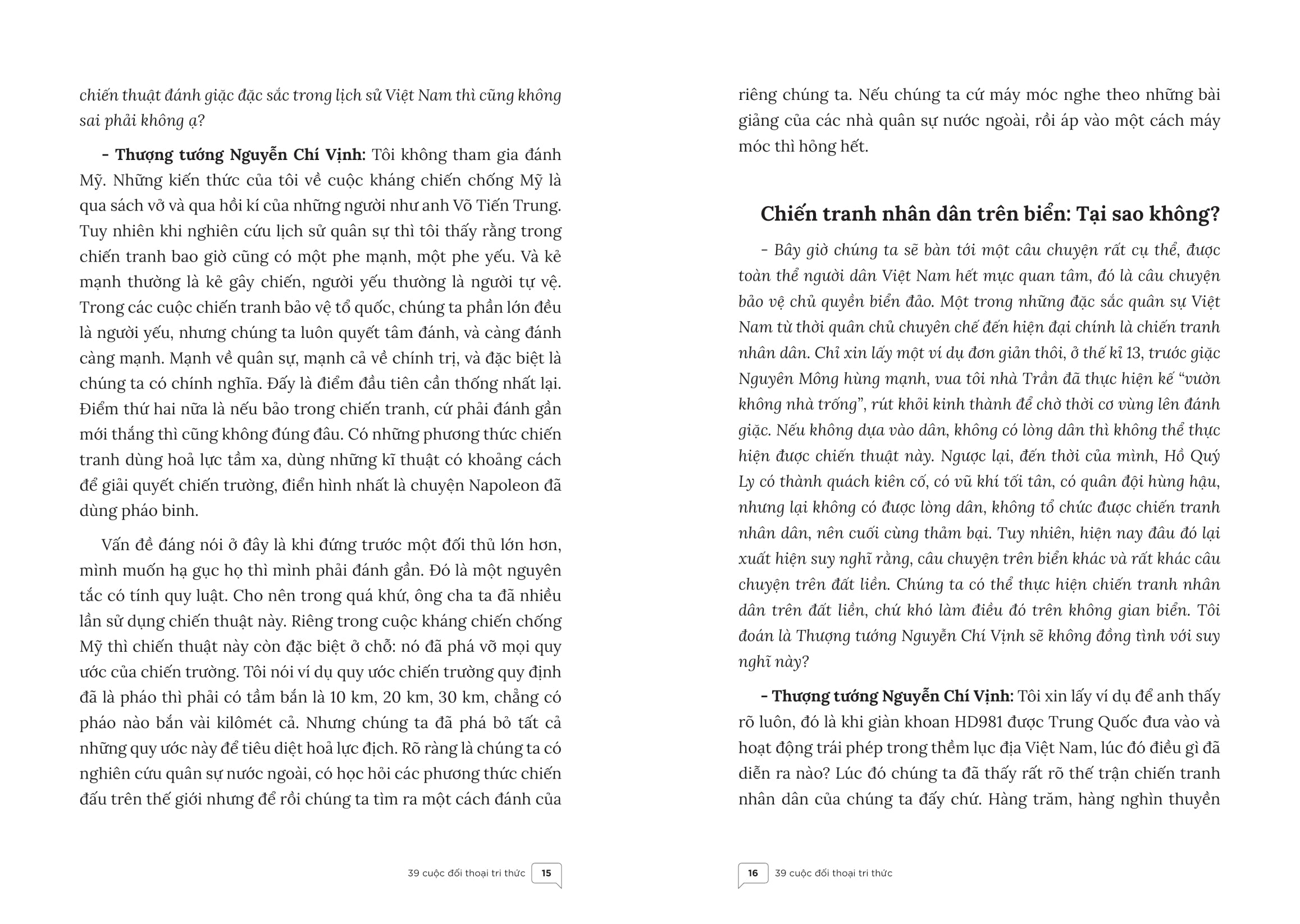 39 cuộc đối thoại tri thức - tri thức là để đối thoại, không phải để áp đặt