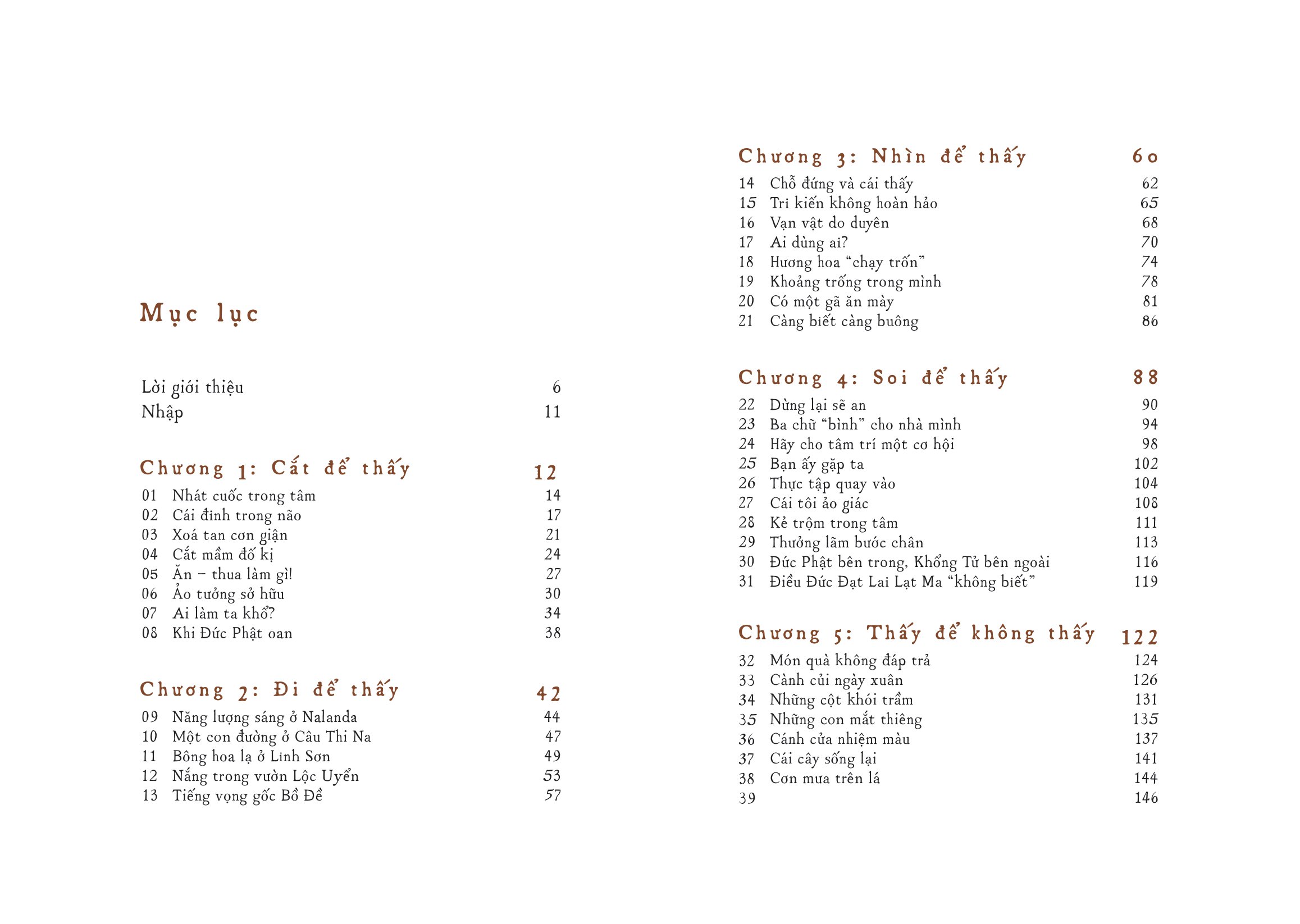 39 đoản thiền để thấy - những câu chuyện chữa lành