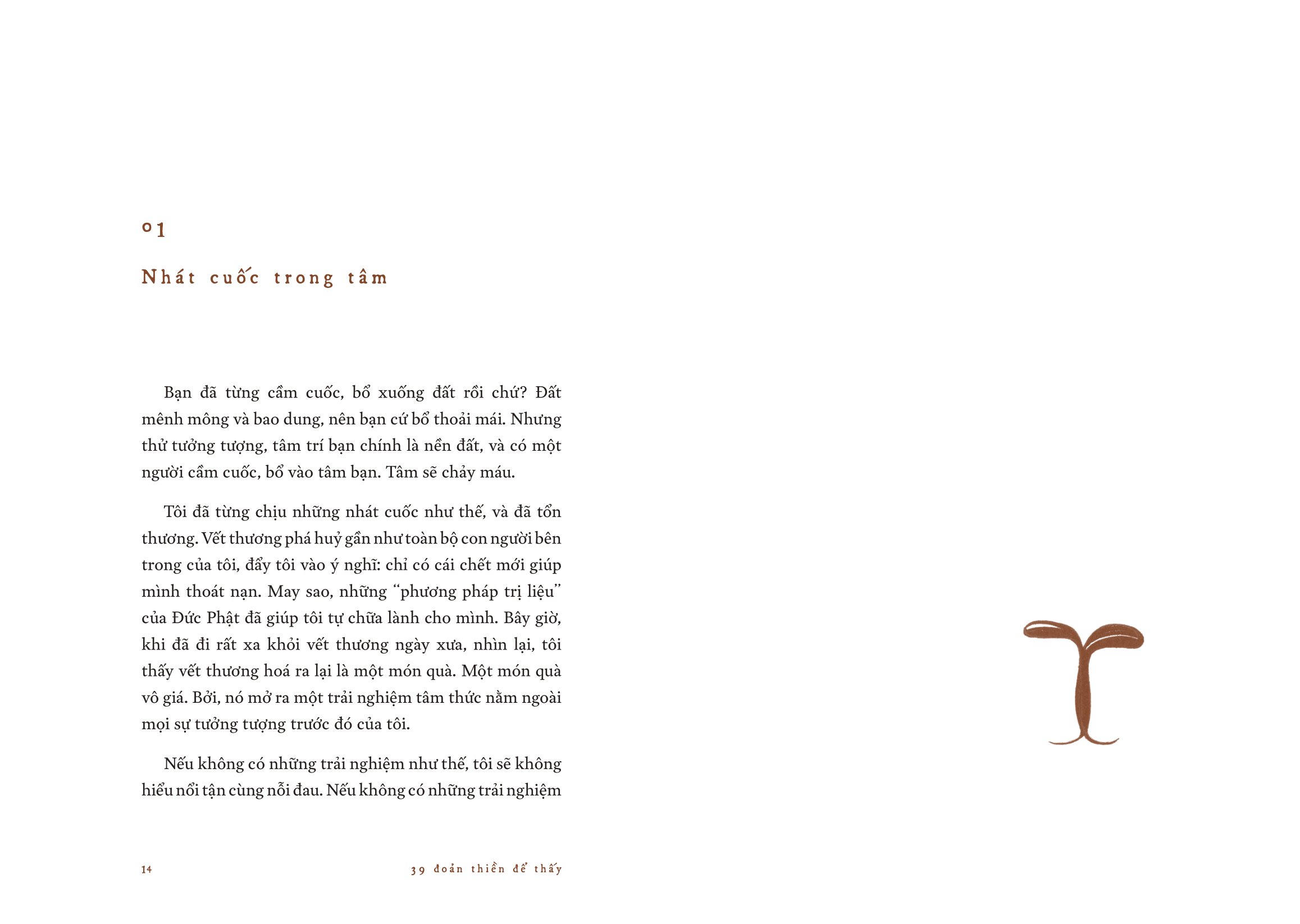 39 đoản thiền để thấy - những câu chuyện chữa lành