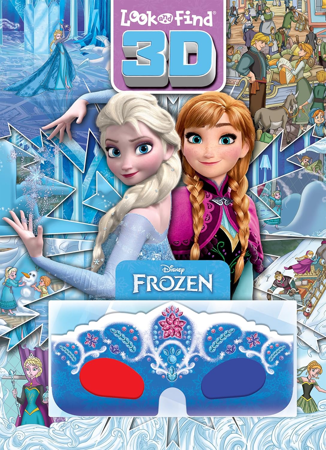 3D Look And Find - Disney Frozen