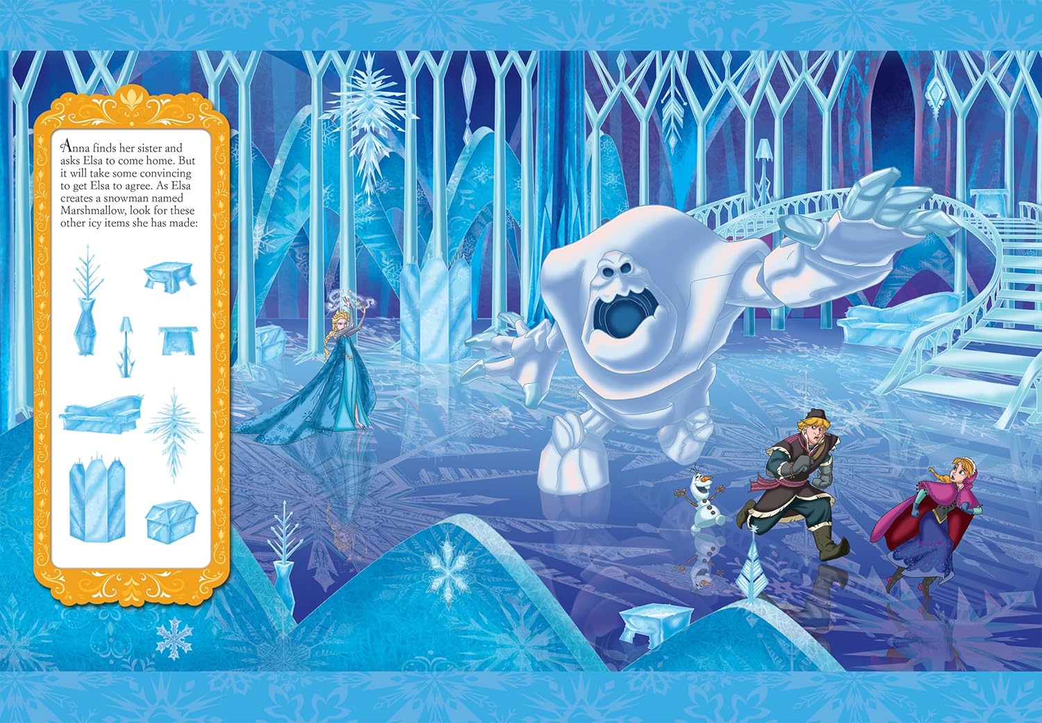 3D Look And Find - Disney Frozen