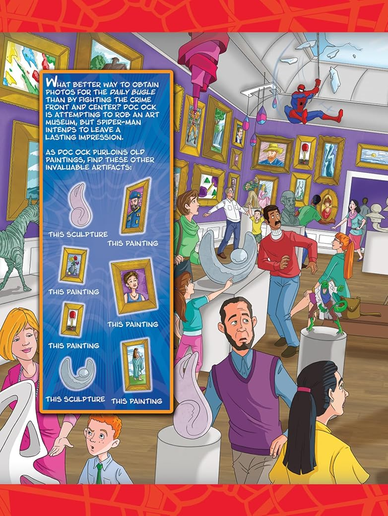 3D Look And Find - Spiderman