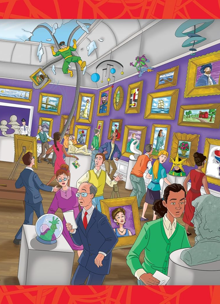 3D Look And Find - Spiderman