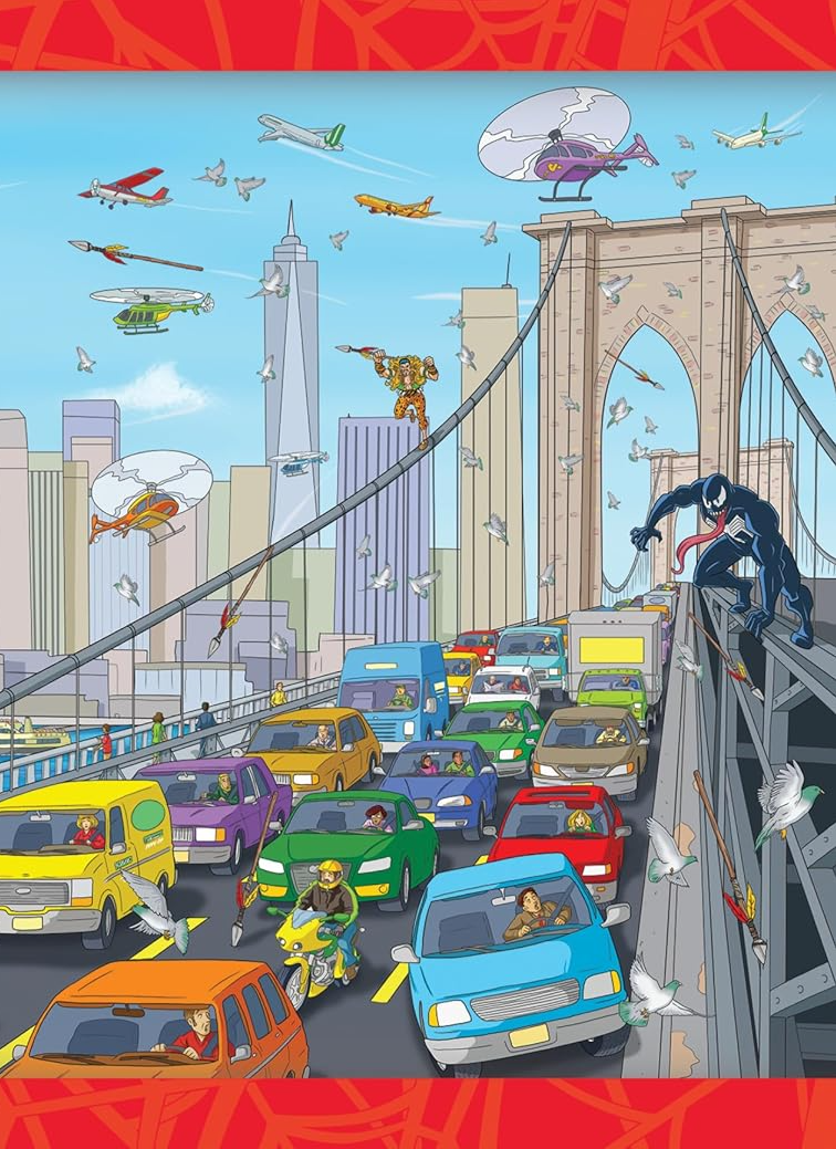 3D Look And Find - Spiderman