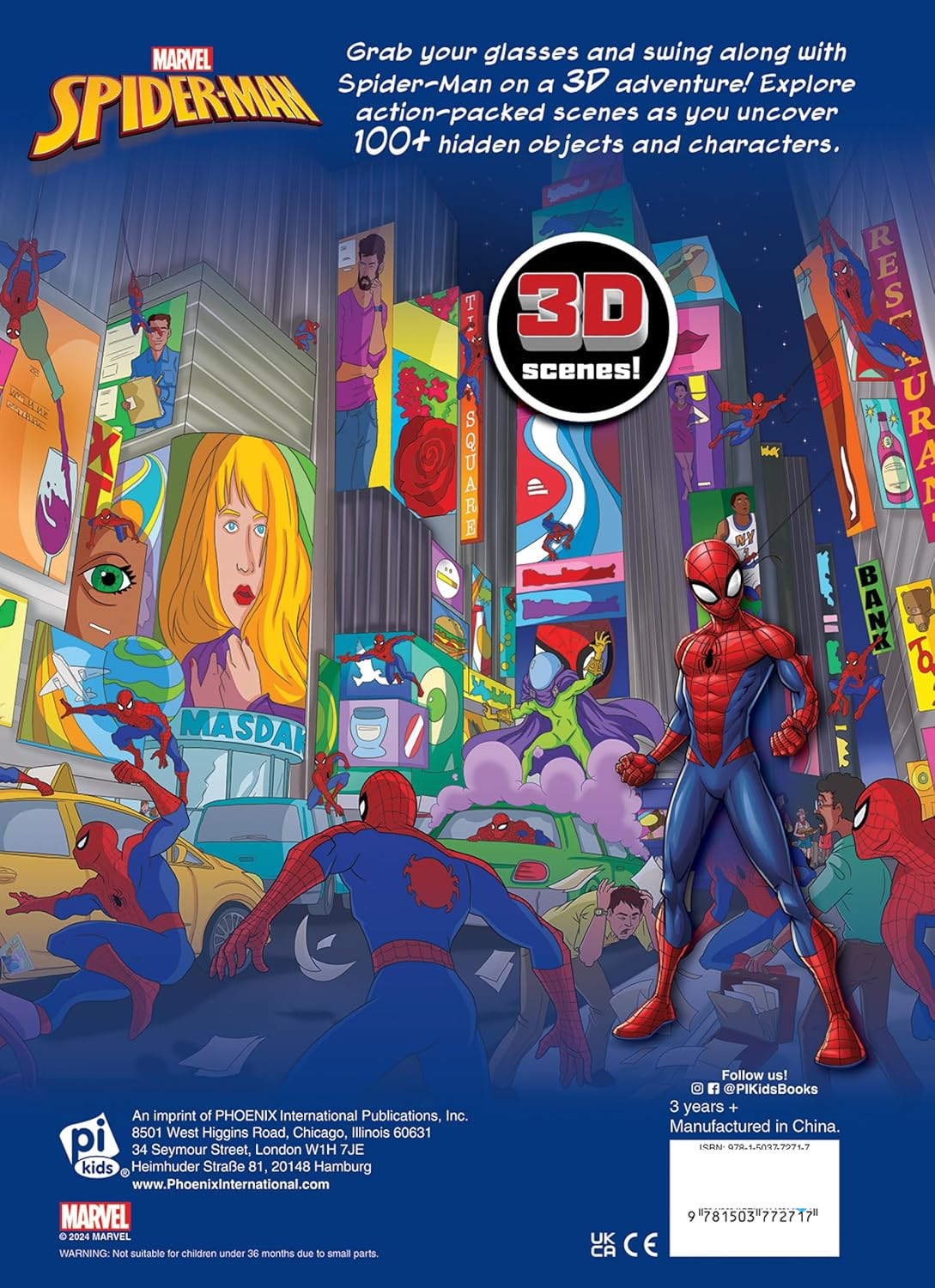 3D Look And Find - Spiderman