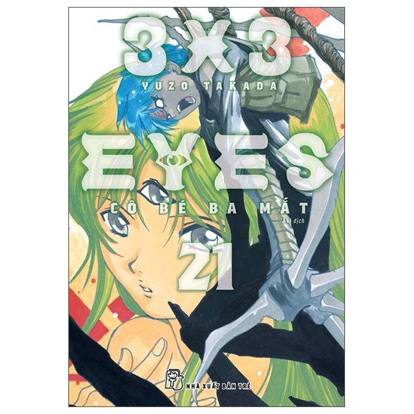 3x3 eyes - cô bé ba mắt - tập 21 - tặng kèm card giấy