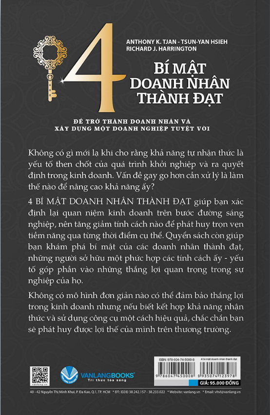 4 bí mật doanh nhân thành đạt