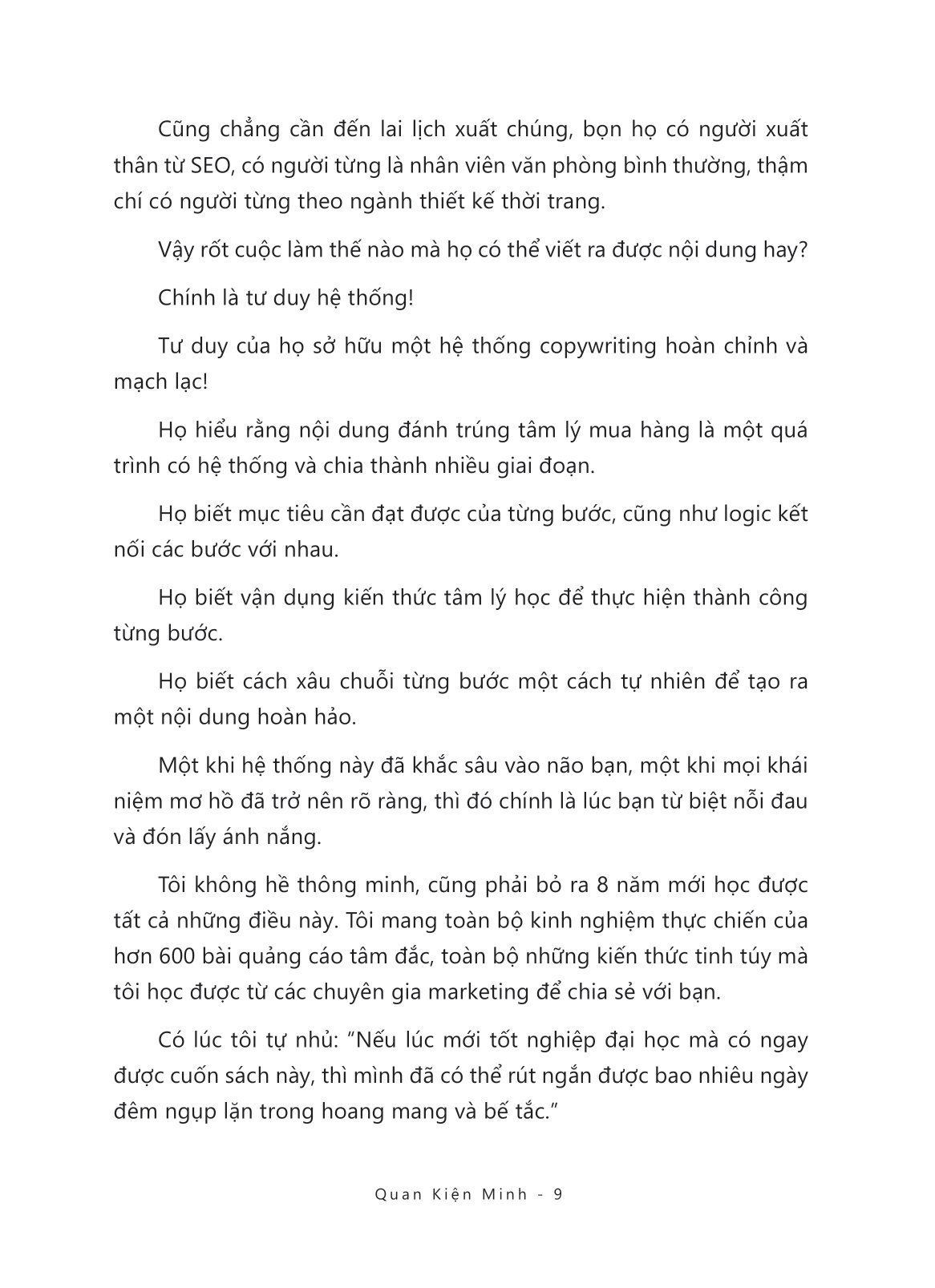 4 quy tắc vàng trong copywriting