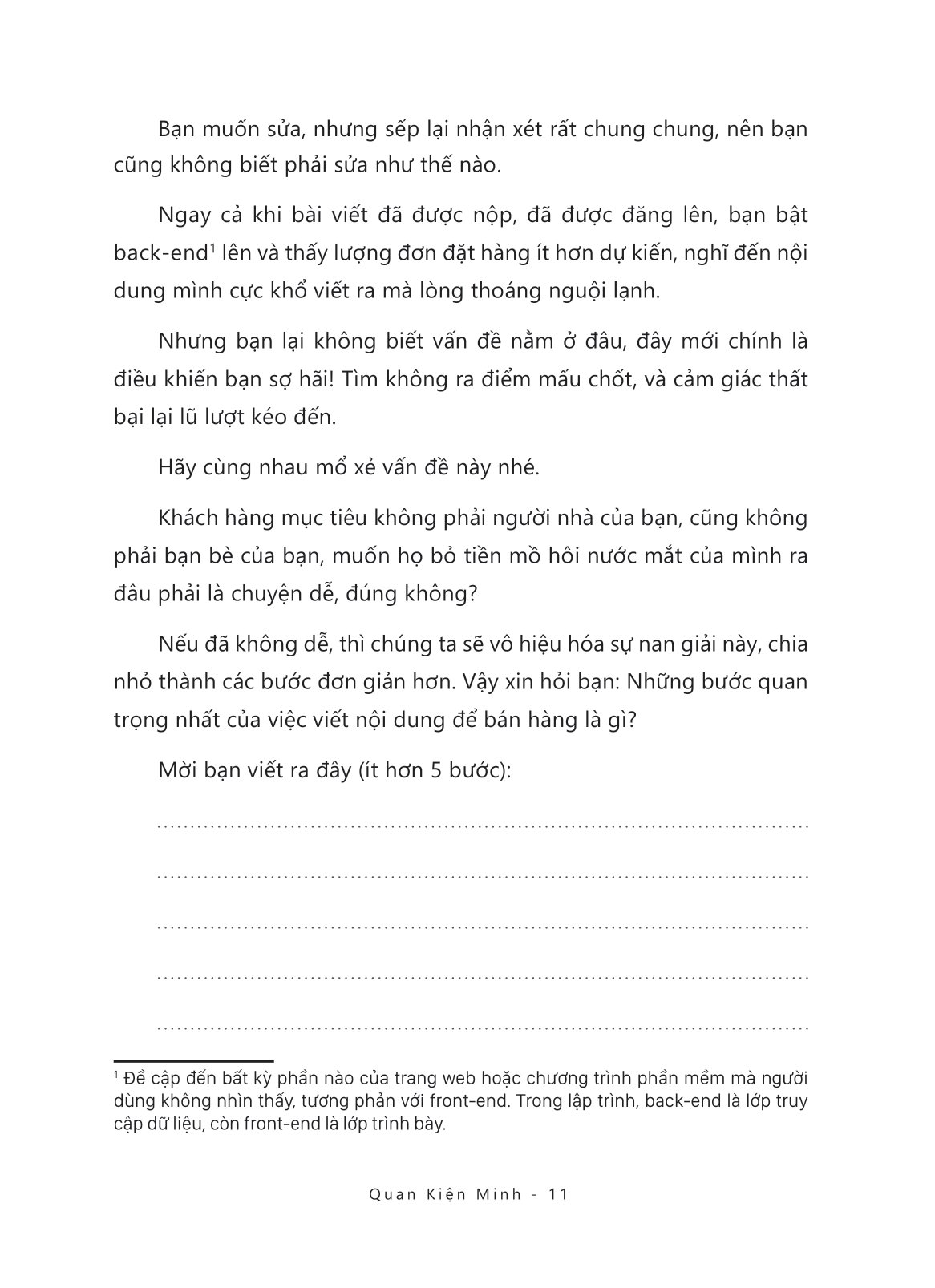 4 quy tắc vàng trong copywriting