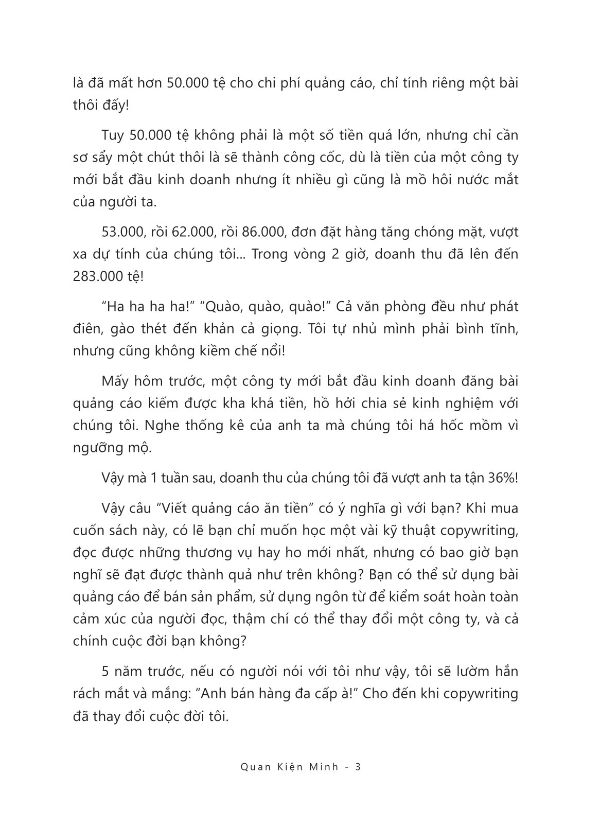 4 quy tắc vàng trong copywriting