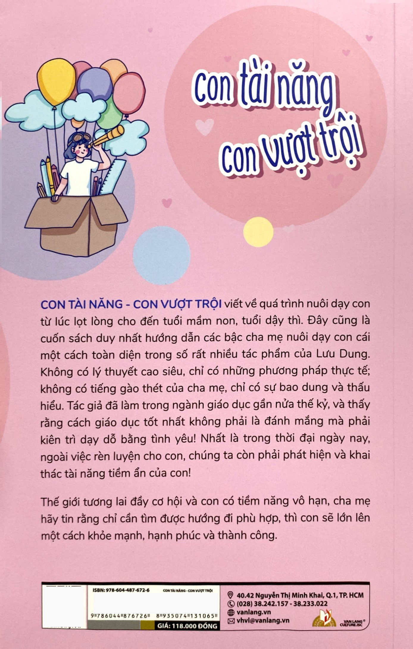 40 bài học nuôi dạy con thành công - con tài năng con vượt trội