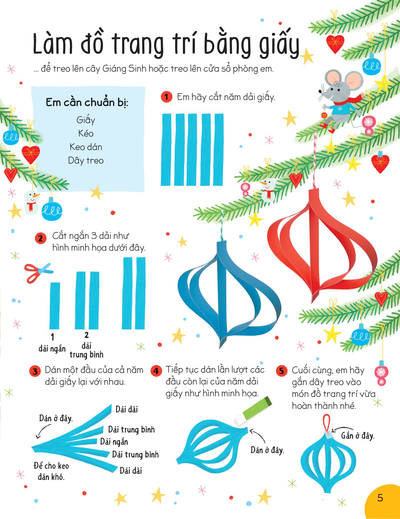 40++ hoạt động sáng tạo cho giáng sinh diệu kỳ