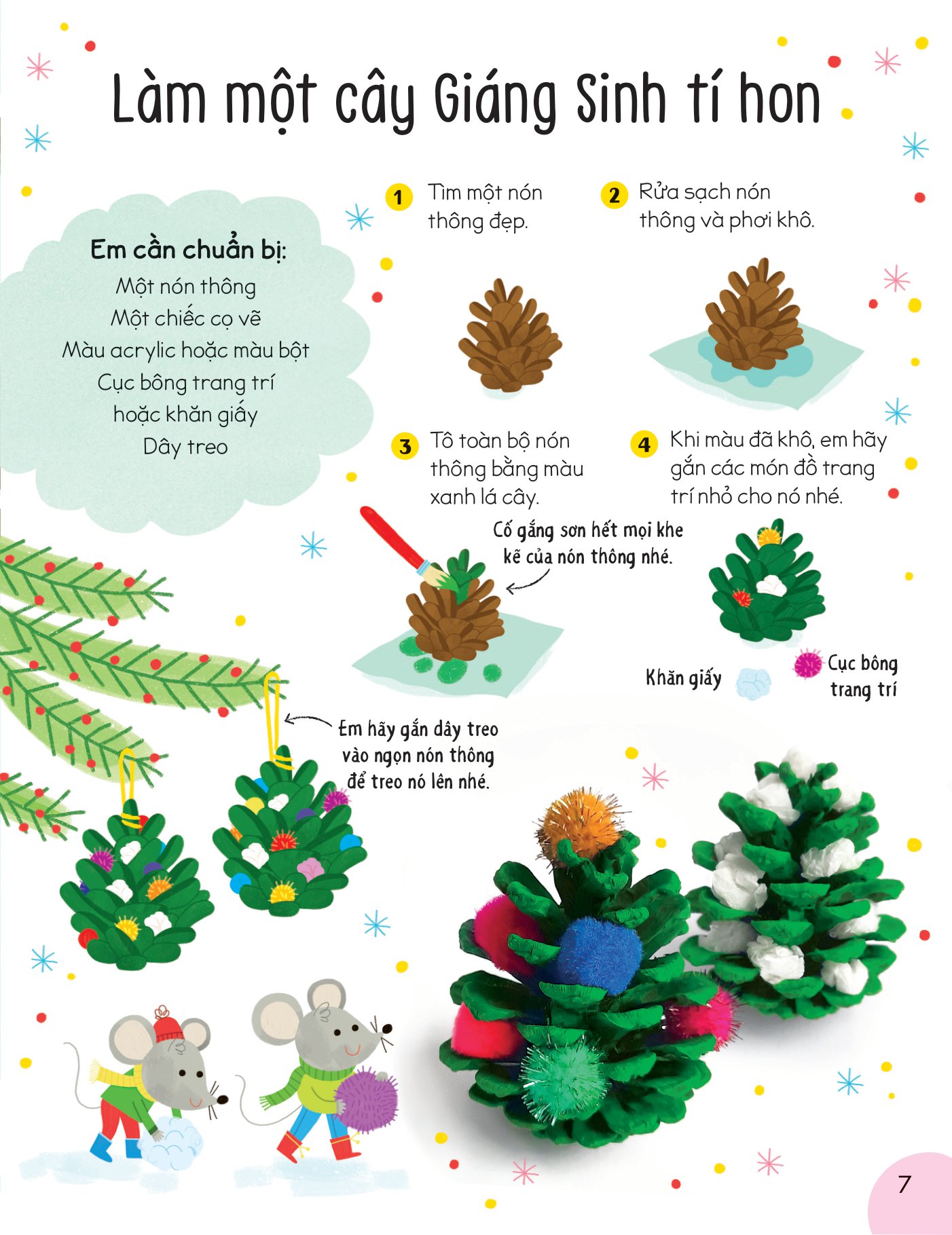 40++ hoạt động sáng tạo cho giáng sinh diệu kỳ