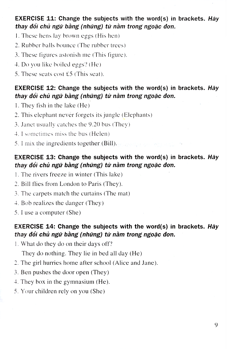 400 bài tập tiếng anh chọn lọc 8