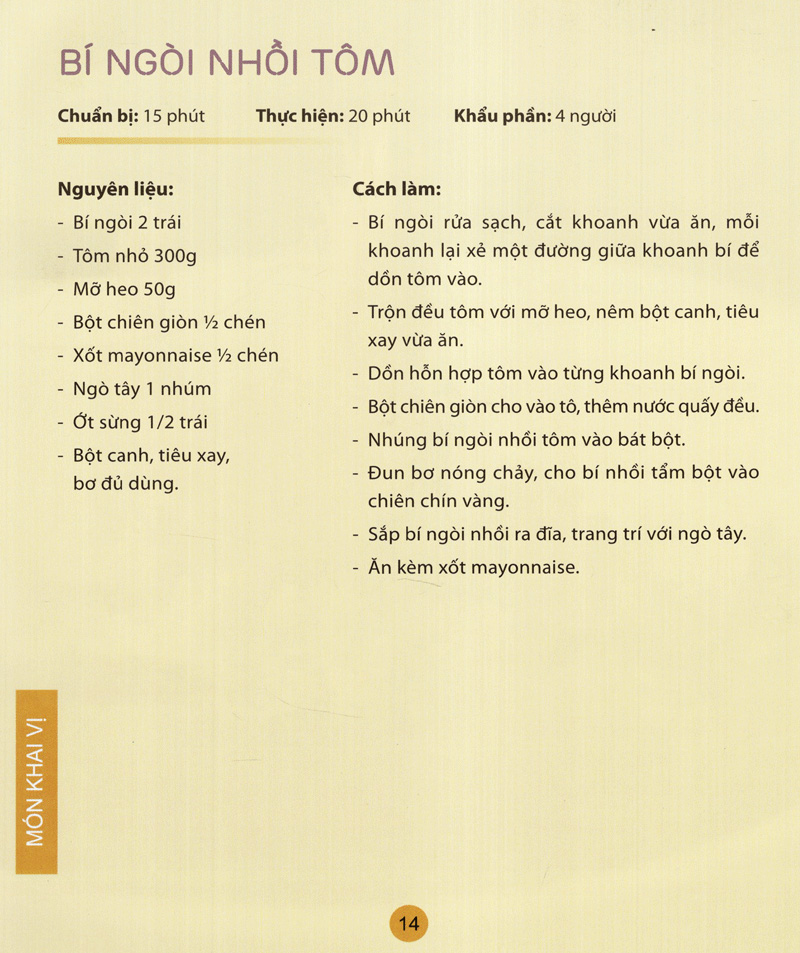 42 món nhồi ngon miệng dễ làm