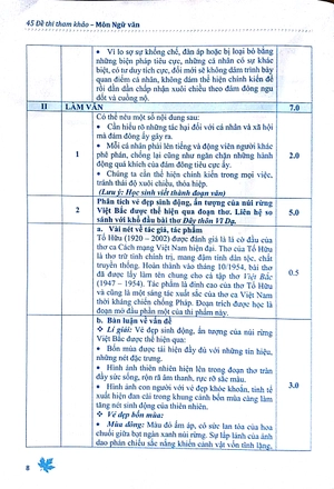 45 đề thi tham khảo môn ngữ văn chuẩn bị cho kì thi thpt