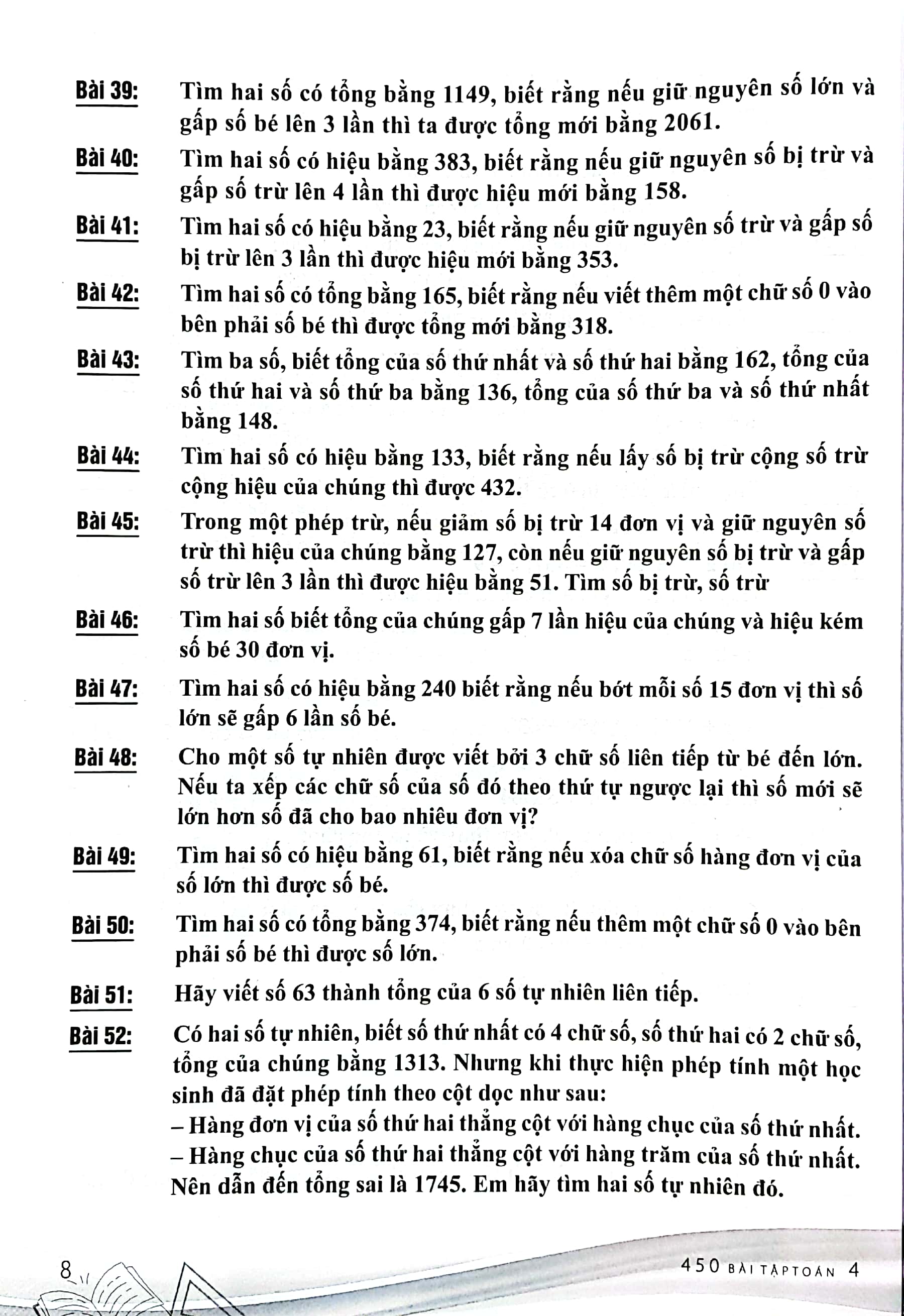 450 bài tập toán 4 - bồi dưỡng học sinh khá giỏi (theo chương trình giáo dục phổ thông mới)