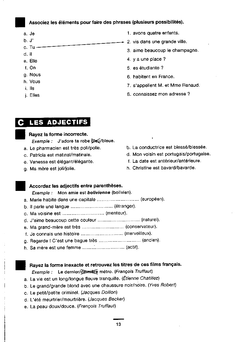 450 nouveaux exercices - grammaire (niveau débutant)