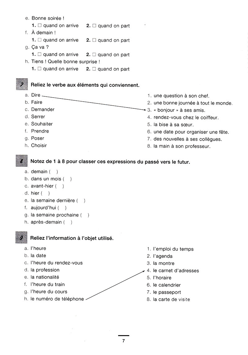 450 nouveaux exercices - vocabulaire niveau débutant