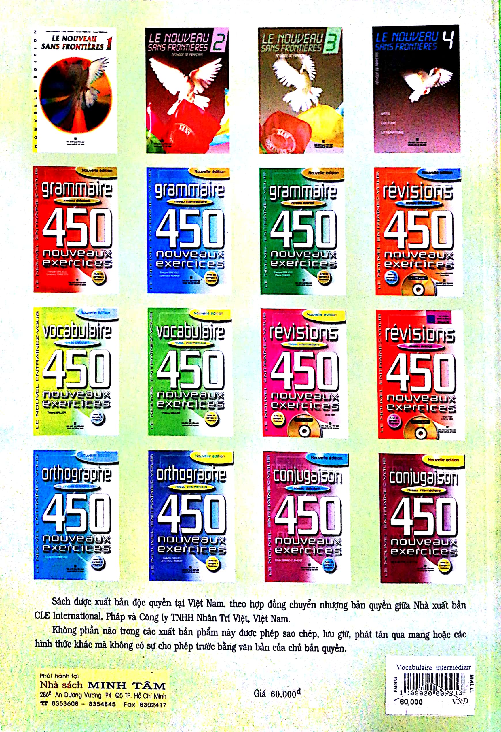 450 nouveaux exercices - vocabulaire niveau intermediare