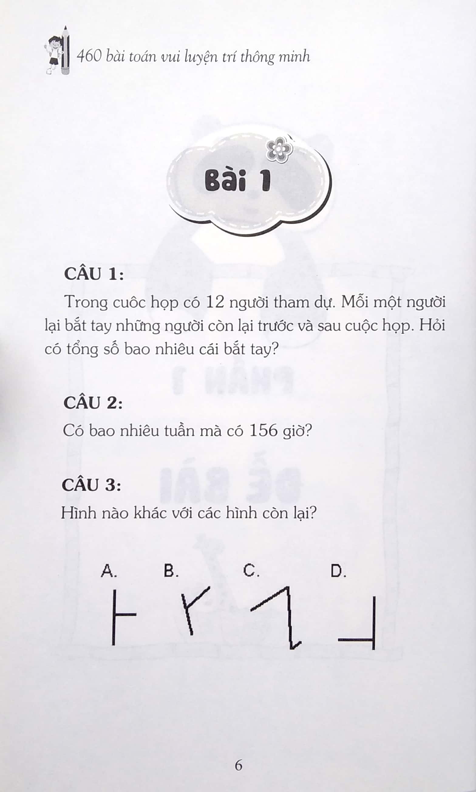 460 bài toán vui luyện trí thông minh