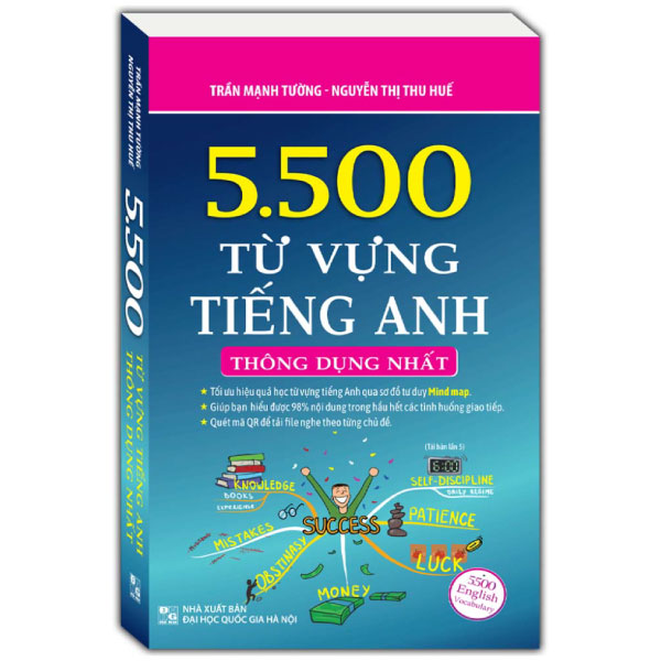 5.500 từ vựng tiếng anh thông dụng nhất (tái bản 2024)