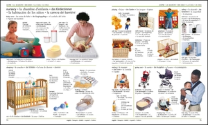 5 language visual dictionary: over 6,500 illustrated terms, labelled in english, french, german, spanish and italian