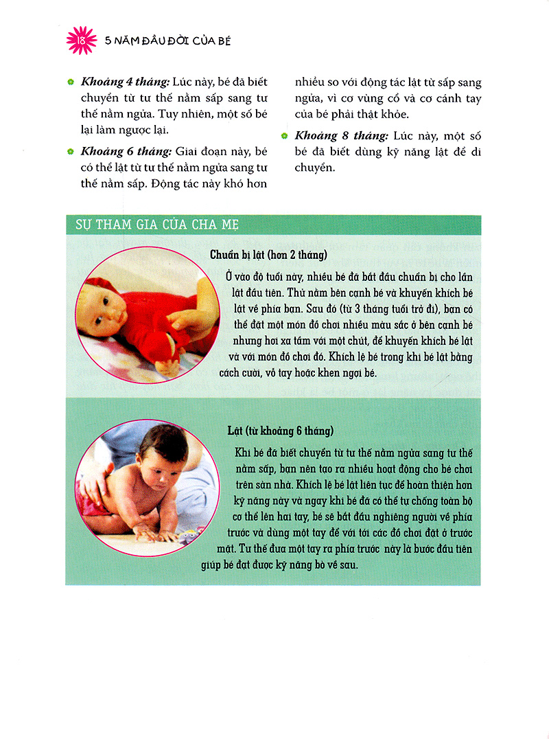 5 năm đầu đời của bé