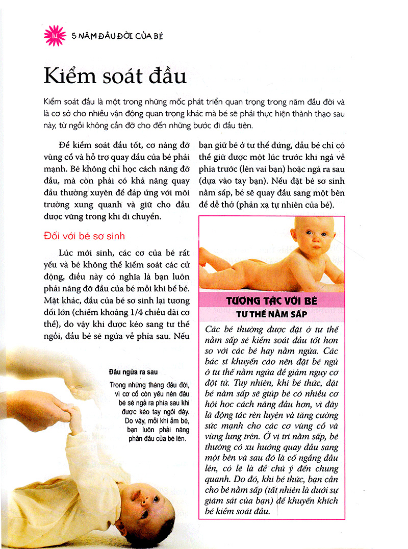 5 năm đầu đời của bé