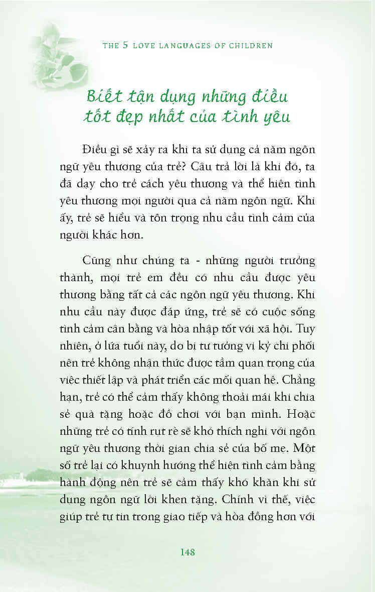 5 ngôn ngữ yêu thương dành cho trẻ em (tái bản 2021)