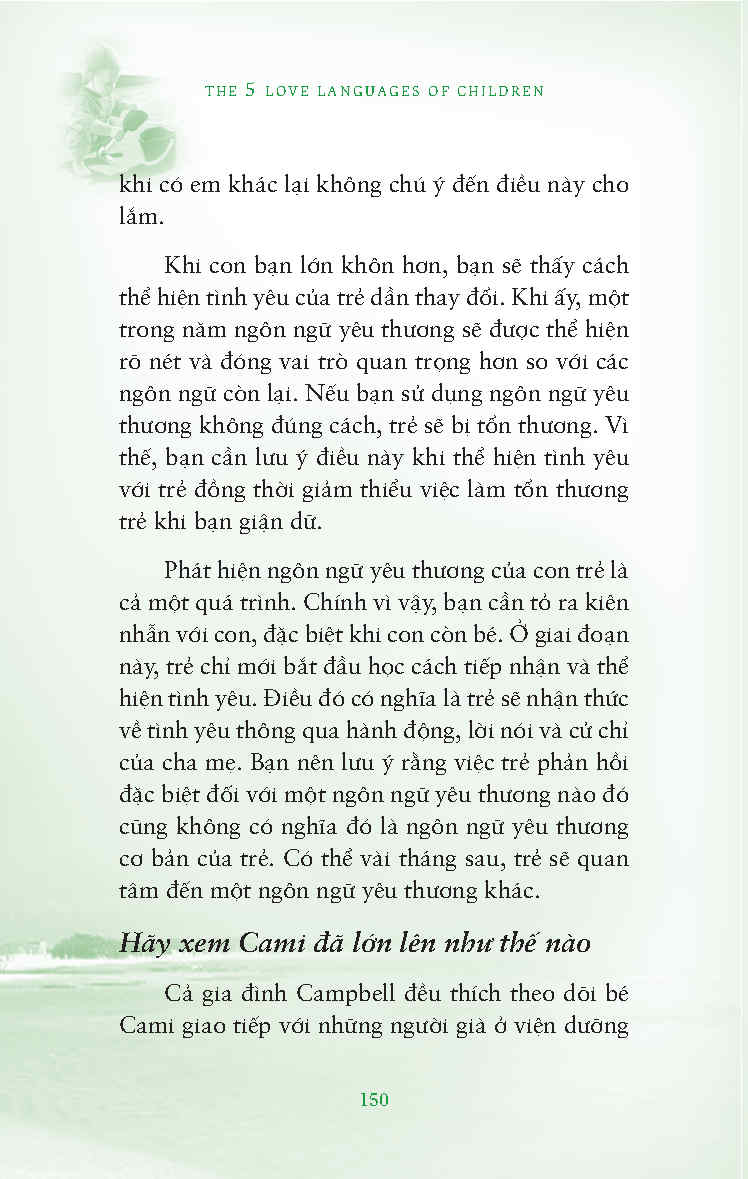 5 ngôn ngữ yêu thương dành cho trẻ em (tái bản 2021)