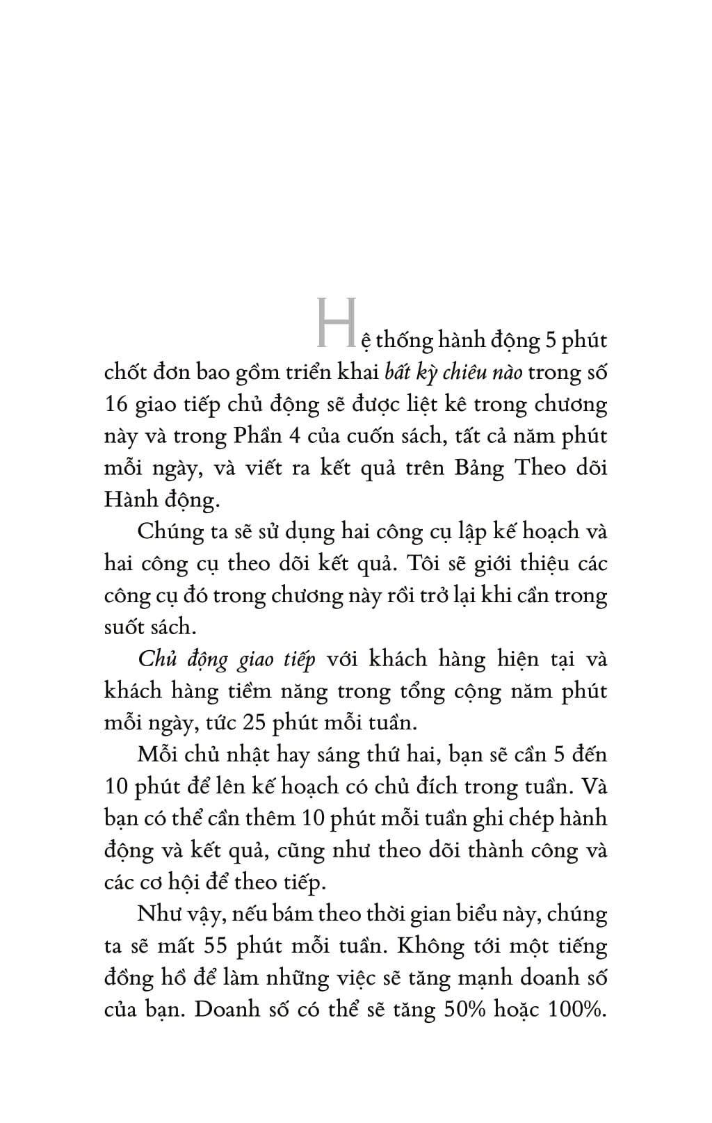 5 phút chốt đơn - 5-minute selling