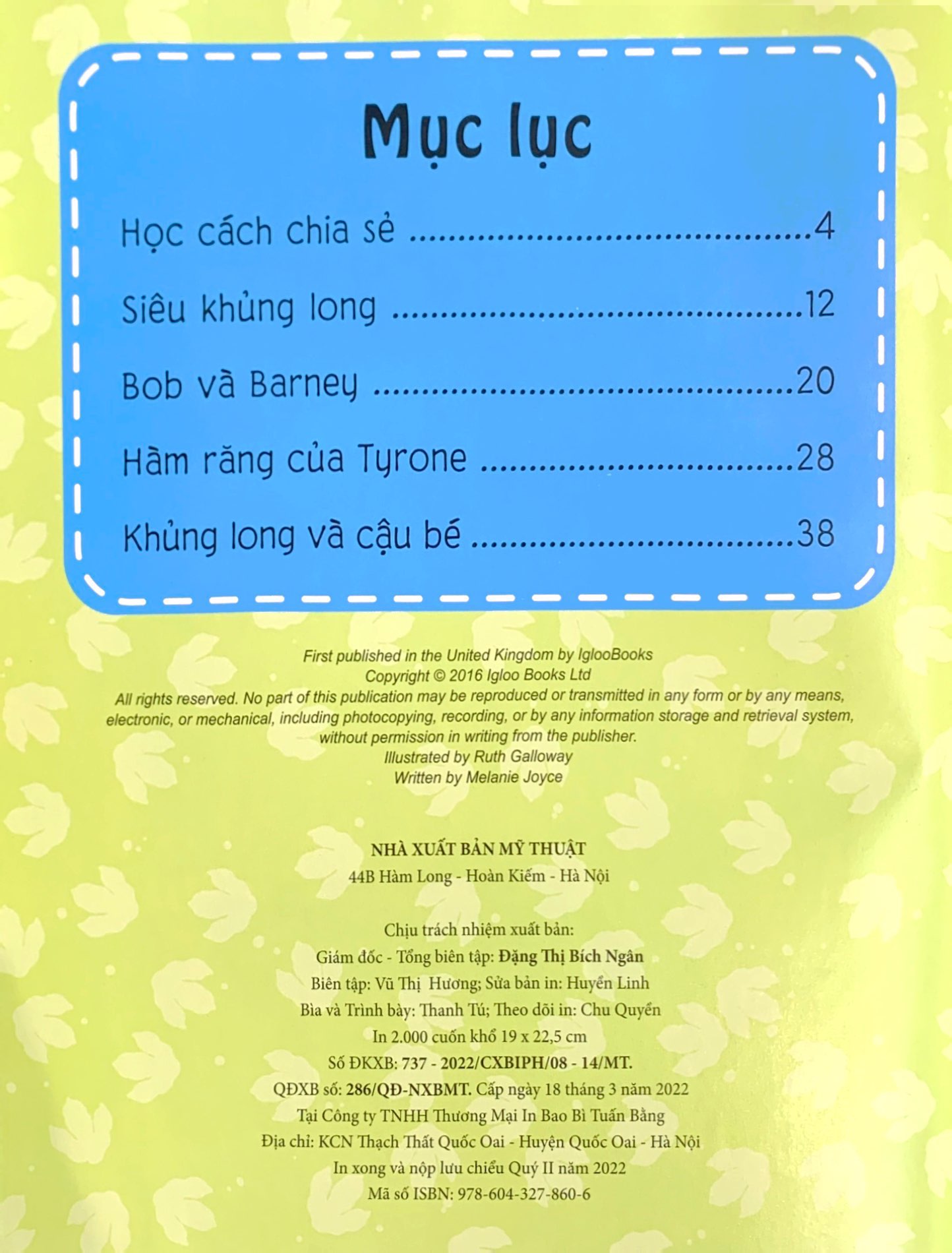 5 phút đọc truyện cùng con yêu - câu chuyện về những chú khủng long