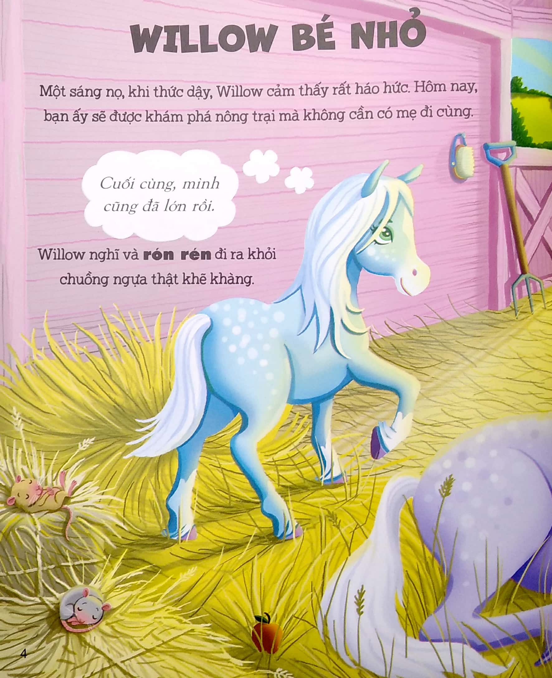 5 phút đọc truyện cùng con yêu - câu chuyện về những chú ngựa