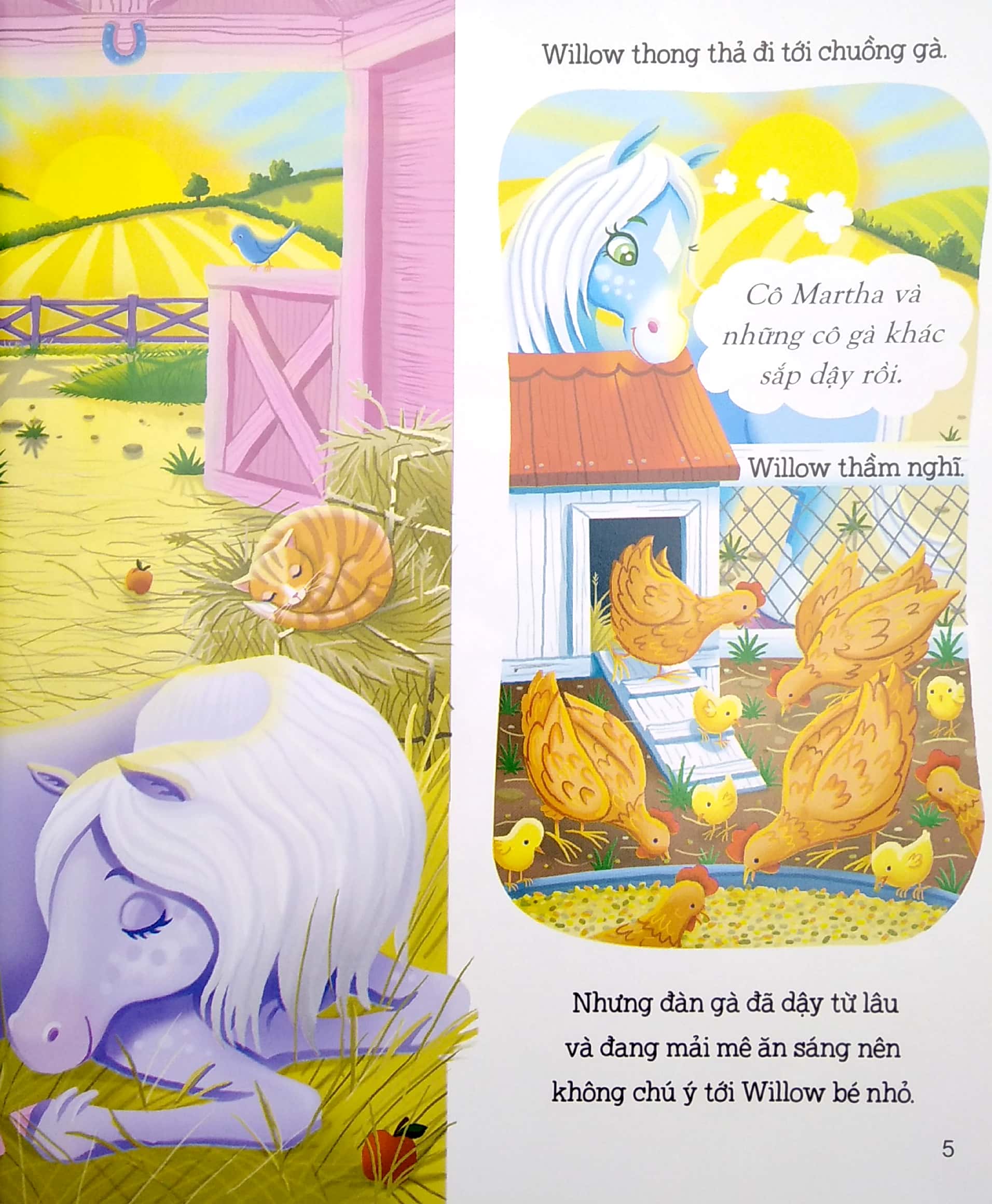 5 phút đọc truyện cùng con yêu - câu chuyện về những chú ngựa