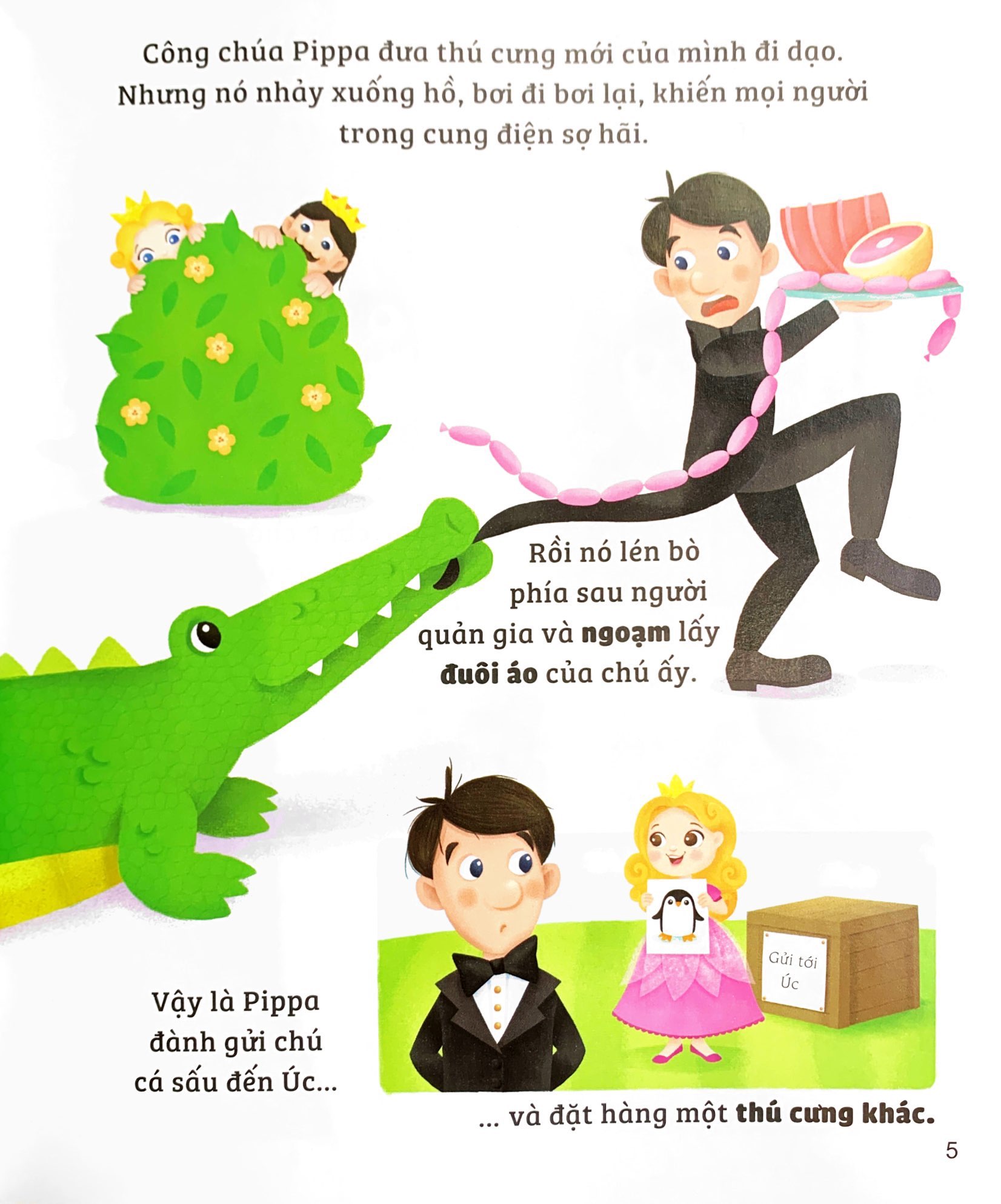 5 phút đọc truyện cùng con yêu - câu chuyện về những nàng công chúa