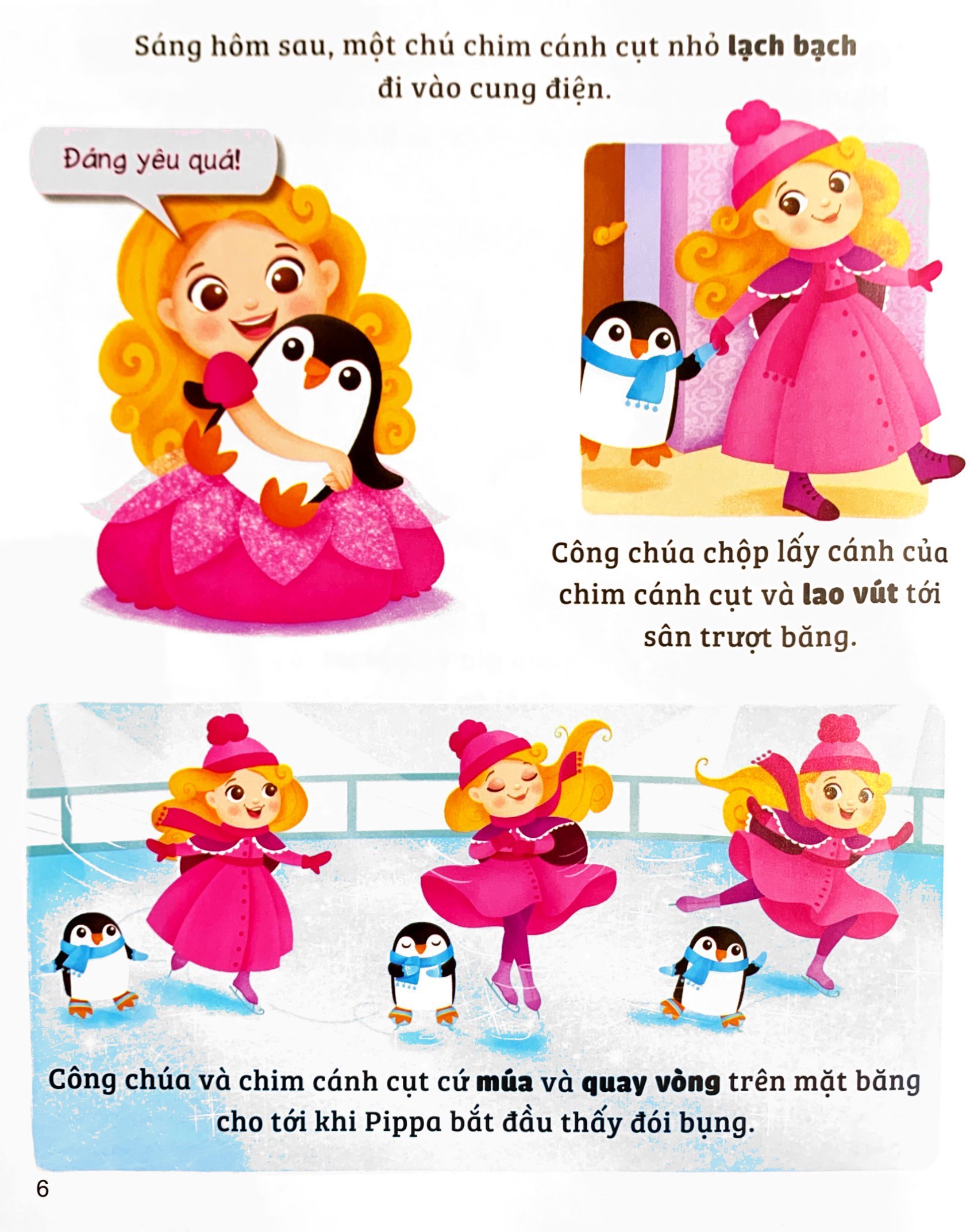 5 phút đọc truyện cùng con yêu - câu chuyện về những nàng công chúa