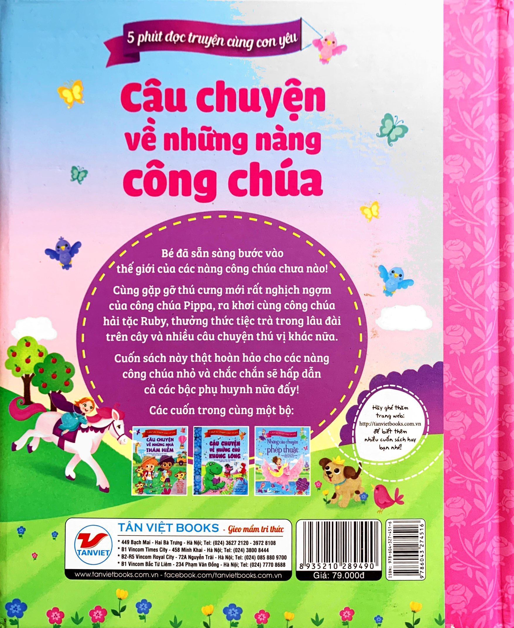 5 phút đọc truyện cùng con yêu - câu chuyện về những nàng công chúa