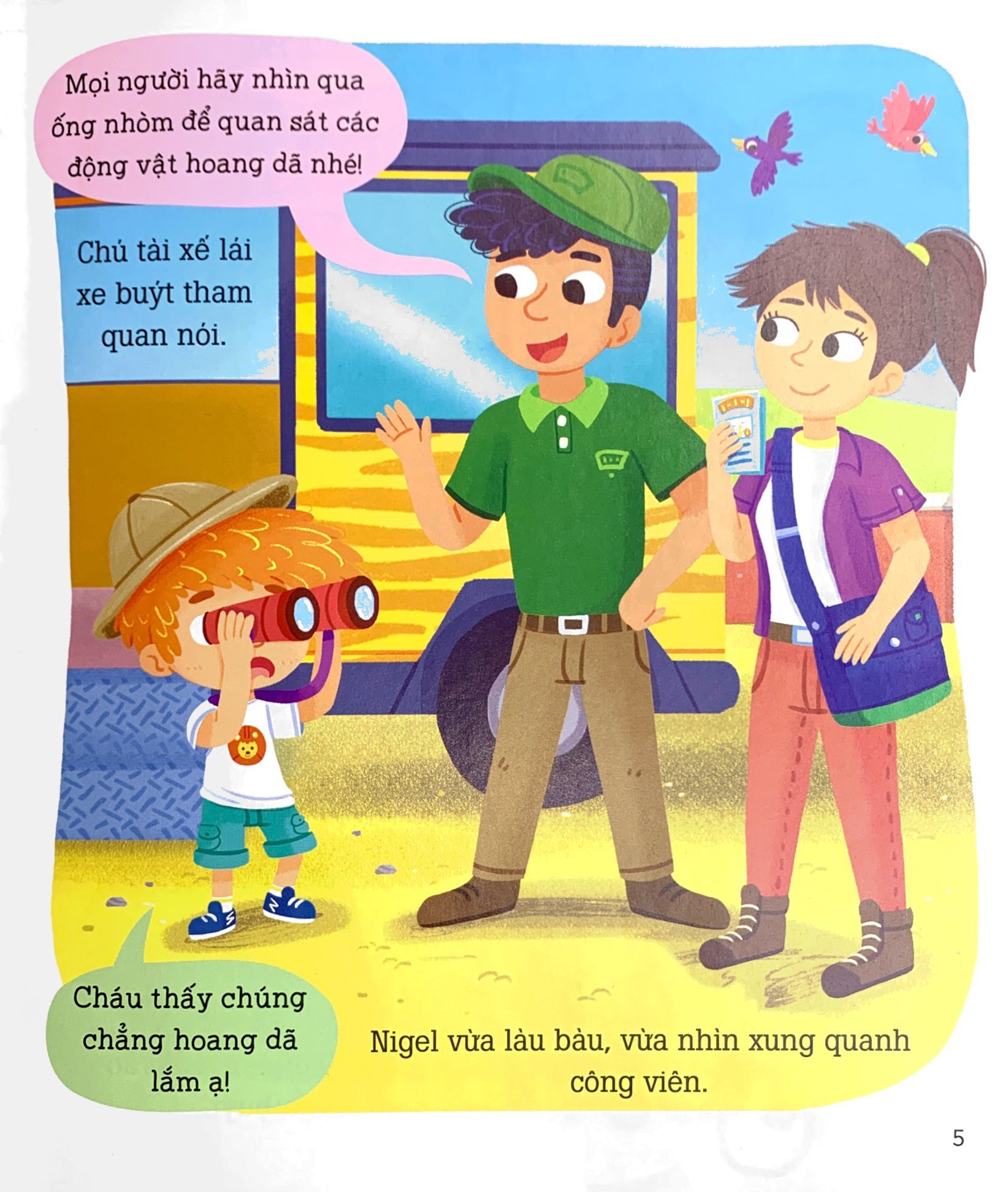 5 phút đọc truyện cùng con yêu - câu chuyện về những nhà thám hiểm