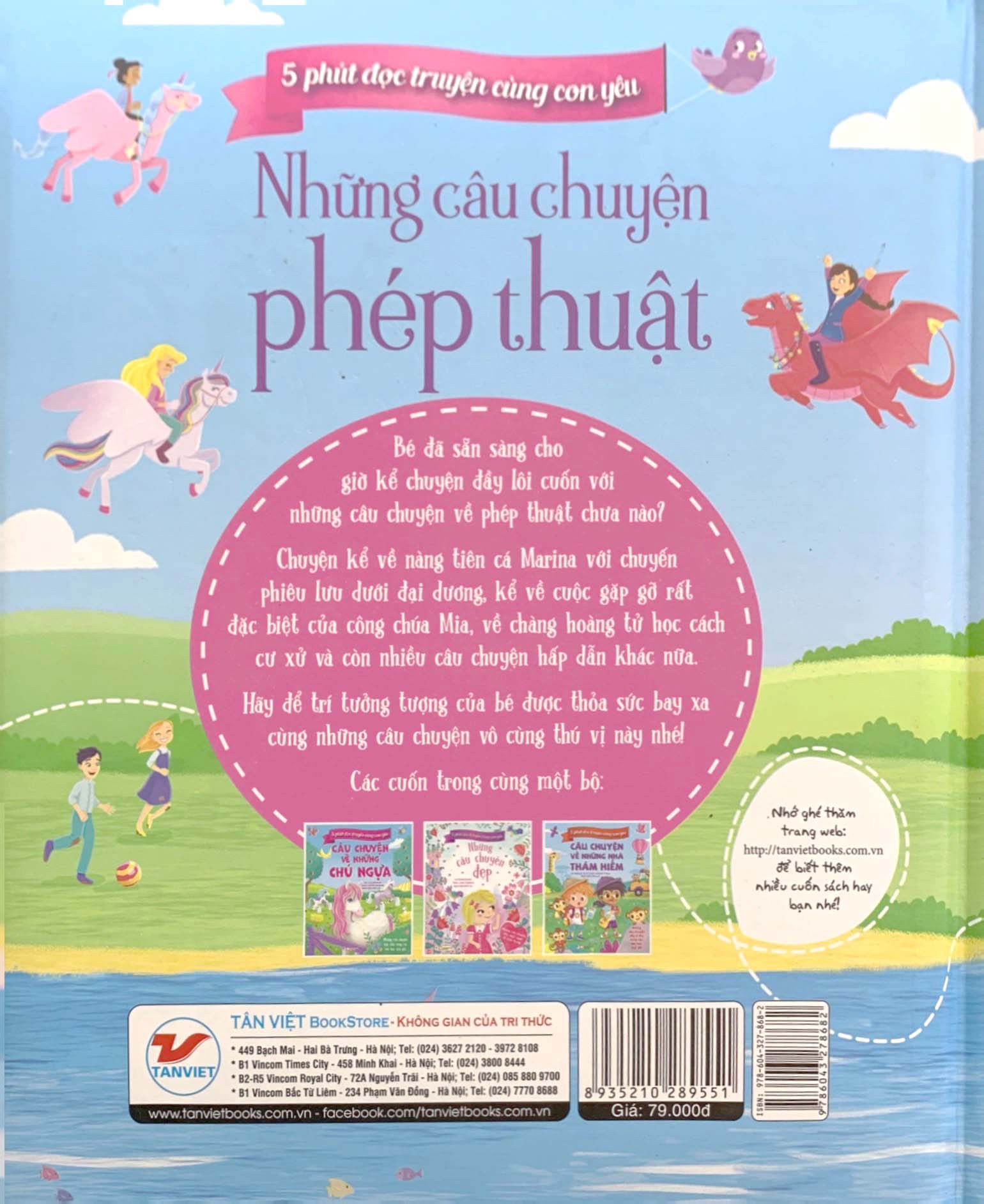 5 phút đọc truyện cùng con yêu - những câu chuyện phép thuật